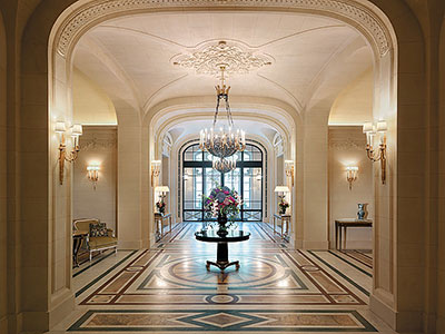 hall d'entrée de l'Hôtel PARIMIS