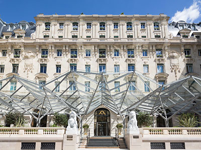 façade de l'hôtel PARIMIS